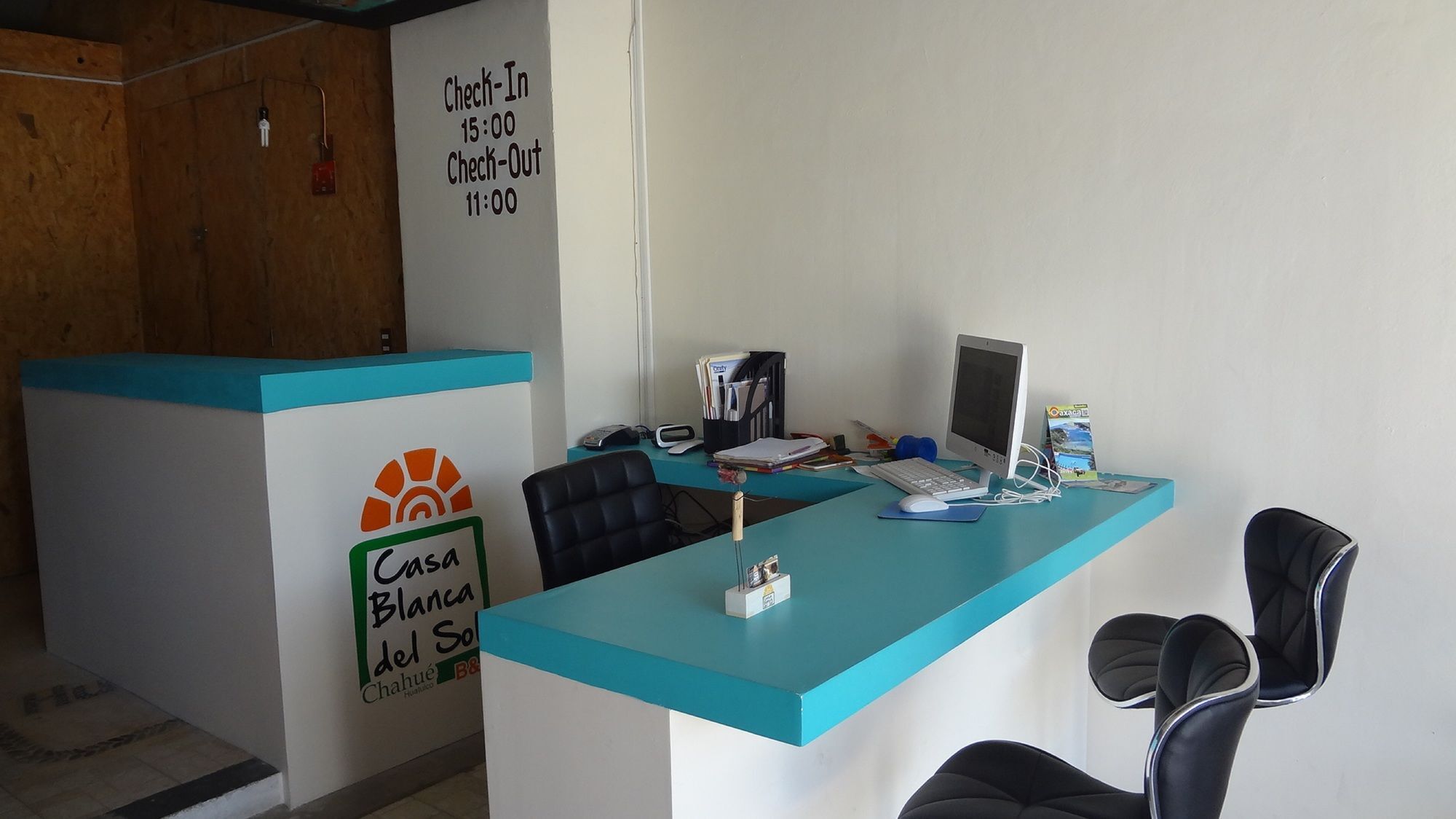 Casa Blanca Del Sol Bahia Chahue B&B Санта-Мария-Уатулько Экстерьер фото